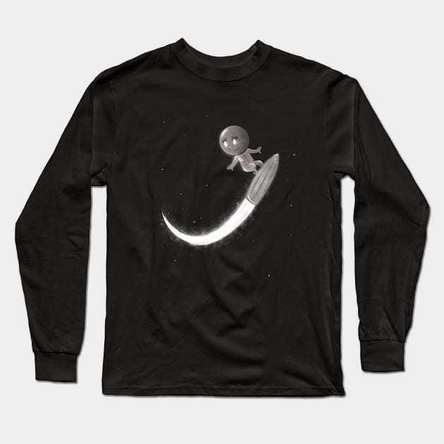 SilverSwoosh Long Sleeve T-Shirt by Creative Wiz